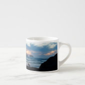 VS, Oregon, Bandon Beach. Zeemeeuw op rots Espresso Kop (Rechts)