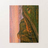 VS, Oregon, Bandon. Raketten bekeken vanaf spoor Legpuzzel (Verticaal)