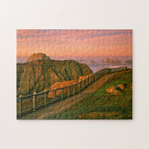 VS, Oregon, Bandon. Rotsen bekeken vanuit Trail Legpuzzel