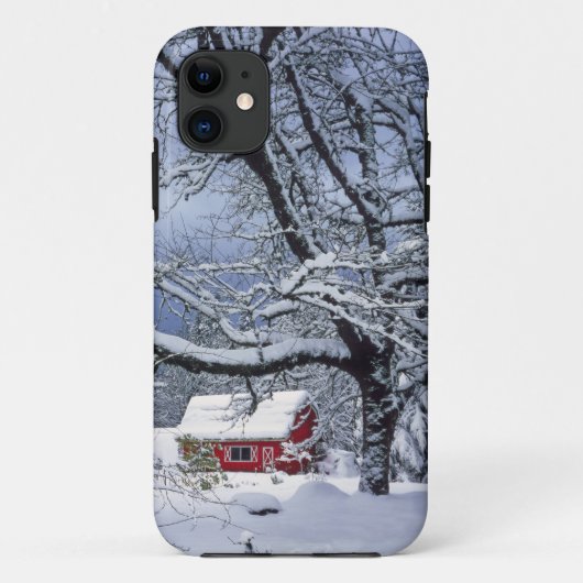 VS, Oregon, Clackamas County. Verse sneeuw bedekt Case-Mate iPhone Case (Achterkant)