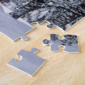 VS, Oregon, Clackamas County. Verse sneeuw bedekt Legpuzzel (Zijkant)