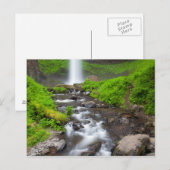 VS, Oregon, Columbia River Gorge, Latourell Briefkaart (Voorkant / Achterkant)