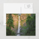 VS, Oregon, Columbia River Gorge, Multnomah Briefkaart (Voorkant / Achterkant)