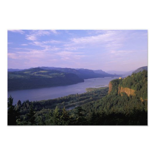 VS, Oregon, Columbia River Gorge National 4 Foto Afdruk (Voorkant)