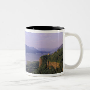 VS, Oregon, Columbia River Gorge National 4 Tweekleurige Koffiemok