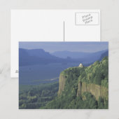 VS, Oregon, Columbia River Gorge NSA. Uitzicht op Briefkaart (Voorkant / Achterkant)