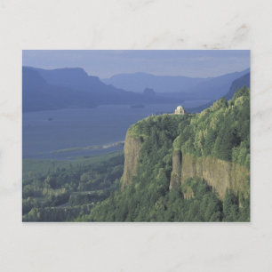 VS, Oregon, Columbia River Gorge NSA. Uitzicht op Briefkaart