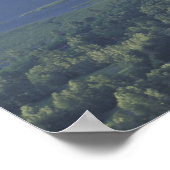 VS, Oregon, Columbia River Gorge NSA. Uitzicht op Poster (Hoek)