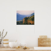 VS, Oregon, Columbia River. Zonsondergang bij Crow Poster (Keuken)