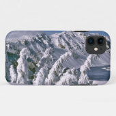VS, Oregon, Crater Lake NP. Bomen buigen onder de Case-Mate iPhone Case (Achterkant (horizontaal))