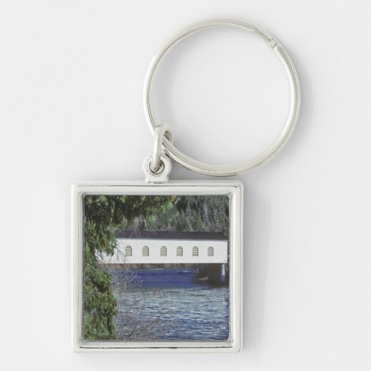 VS, Oregon. Een ophaalkruising Sleutelhanger (Voorkant)