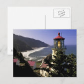 VS, Oregon, Florence. Heceta Head Lighthouse Briefkaart (Voorkant / Achterkant)