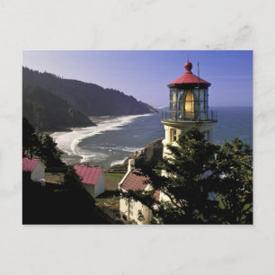 VS, Oregon, Florence. Heceta Head Lighthouse Briefkaart