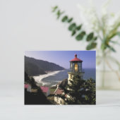 VS, Oregon, Florence. Heceta Head Lighthouse Briefkaart (Staand voorkant)
