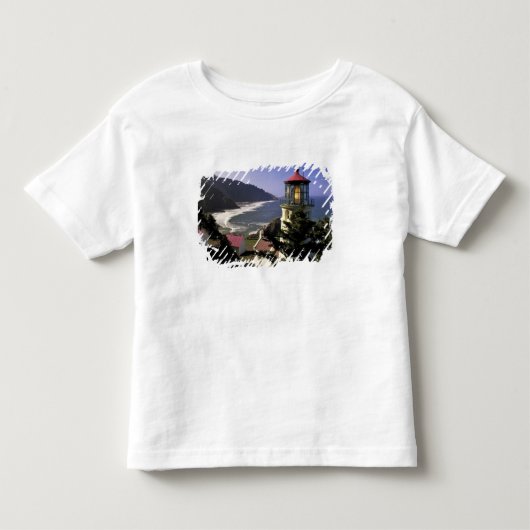 VS, Oregon, Florence. Heceta Head Lighthouse Kinder Shirts (Voorkant)