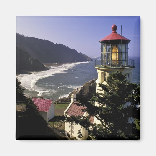 VS, Oregon, Florence. Heceta Head Lighthouse Magneet (Voorkant)