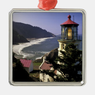 VS, Oregon, Florence. Heceta Head Lighthouse Metalen Ornament
