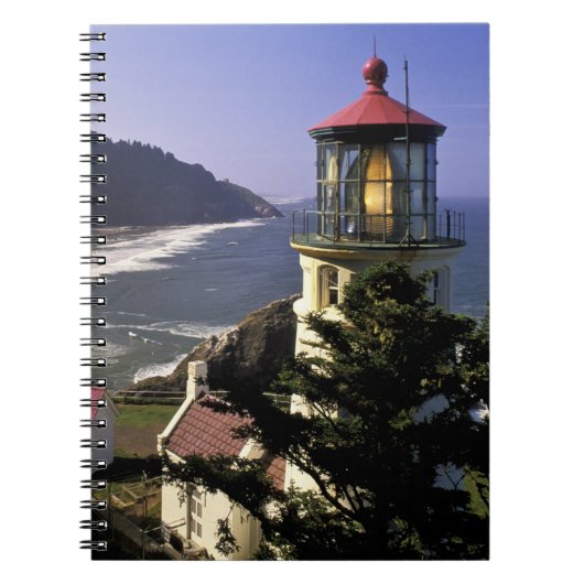 VS, Oregon, Florence. Heceta Head Lighthouse Notitieboek (Voorkant)