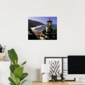 VS, Oregon, Florence. Heceta Head Lighthouse Poster (Thuiskantoor)