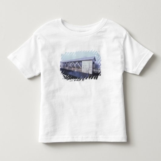 VS, Oregon. Gilkey overdekte brug overspant Kinder Shirts (Voorkant)