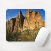 VS, Oregon, Granietkliffen bij Smith Rock State Muismat (Met muis)