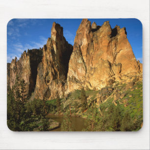 VS, Oregon, Granietkliffen bij Smith Rock State Muismat