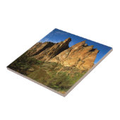 VS, Oregon, Granietkliffen bij Smith Rock State Tegeltje (Zijkant)