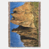 VS, Oregon, Granite Cliffs bij Smith Rock State Deken (Voorkant Verticaal)