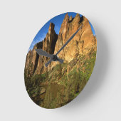 VS, Oregon, Granite Cliffs bij Smith Rock State Ronde Klok (Hoek)