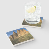 VS, Oregon, Granite Cliffs bij Smith Rock State Stenen Onderzetter (Zijkant)