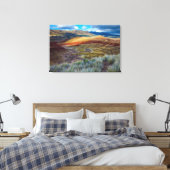 VS, Oregon. Landschap van de geschilderde heuvels Canvas Afdruk (Insitu (Slaapkamer))