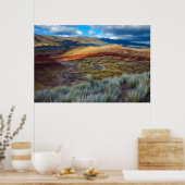 VS, Oregon. Landschap van de geschilderde heuvels Poster (Keuken)