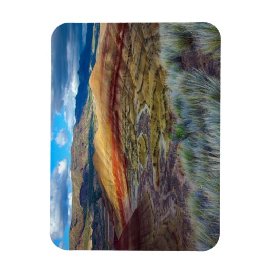 VS, Oregon. Landschap van de geverfde heuvels Magneet (Verticaal)