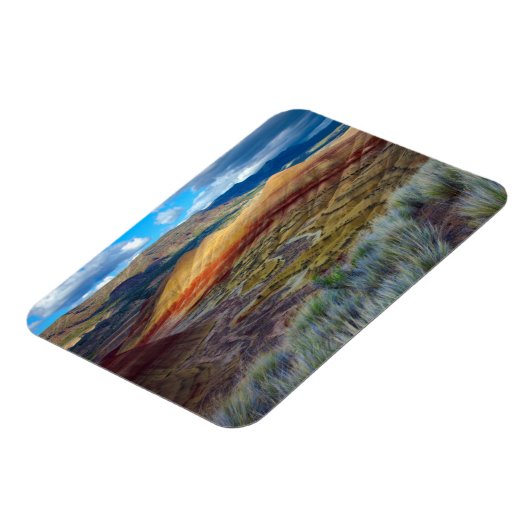 VS, Oregon. Landschap van de geverfde heuvels Magneet (Linkerzijde)