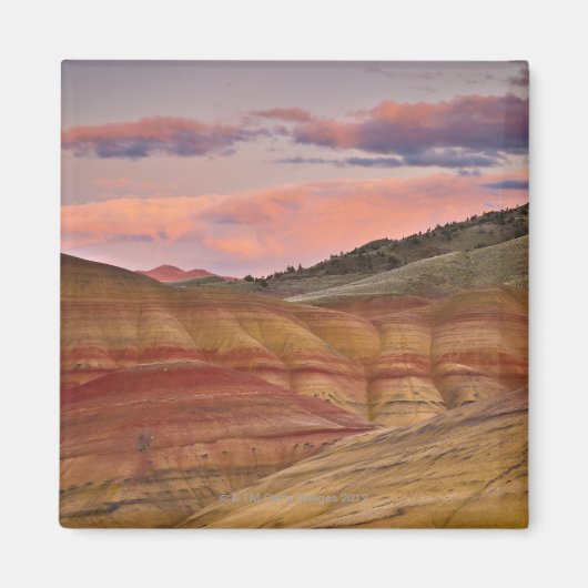VS, Oregon, Mitchell, Painted Hills in 2 Magneet (Voorkant)