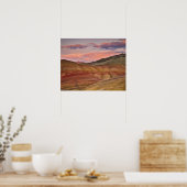 VS, Oregon, Mitchell, Painted Hills in 2 Poster (Keuken)