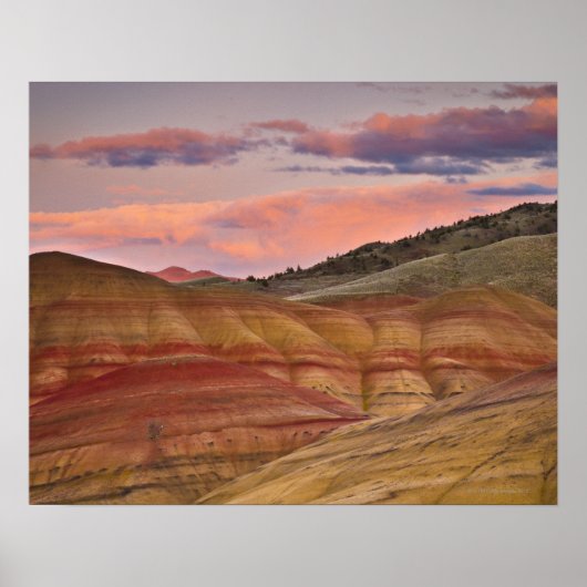 VS, Oregon, Mitchell, Painted Hills in 2 Poster (Voorkant)