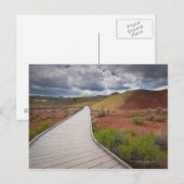 VS, Oregon, Mitchell, Pathway between Painted Briefkaart (Voorkant / Achterkant)