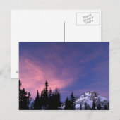 VS, Oregon, Mount Hood vanuit Timberline Briefkaart (Voorkant / Achterkant)