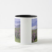 VS, Oregon, Nesika Beach. Lupine en Oregon Mok (Midden)