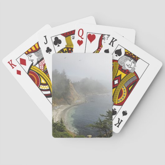 VS, Oregon, Ocean View, Cape Arago, Bandon Pokerkaarten (Achterkant)