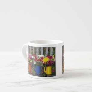 VS, Oregon, Portland. Antiek emailwerk Espresso Kop