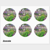 VS, Oregon, Portland. Explosie van de lente Ronde Sticker (Vel)