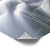 VS, Oregon, Proxy Falls. Proxy Falls stroomt Poster (Hoek)
