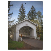 VS, Oregon, Scio, Hannah Bridge 2 Klembord (Achterkant)
