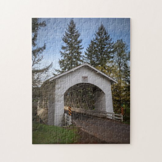 VS, Oregon, Scio, Hannah Bridge 2 Legpuzzel (Verticaal)