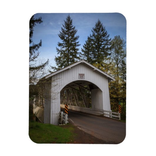 VS, Oregon, Scio, Hannah Bridge 2 Magneet (Verticaal)