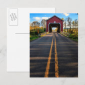 VS, Oregon, Scio, Shimanek Bridge 2 Briefkaart (Voorkant / Achterkant)
