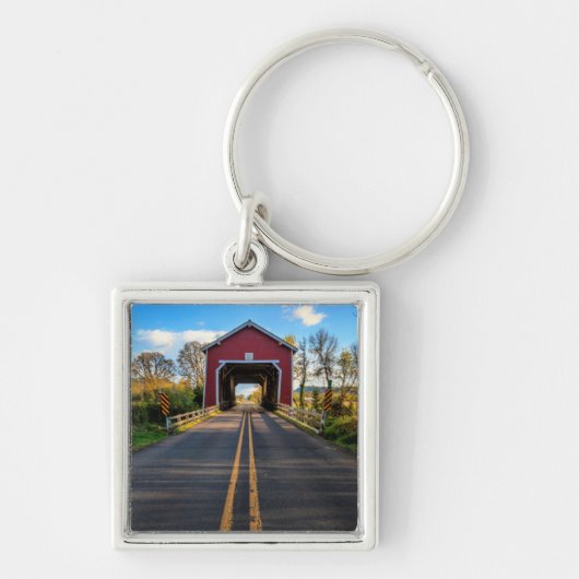 VS, Oregon, Scio, Shimanek Bridge 2 Sleutelhanger (Voorkant)