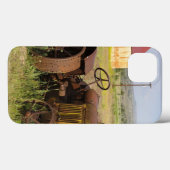 VS, Oregon, Shaniko. Rusty tractor Case-Mate iPhone Case (Achterkant (horizontaal))